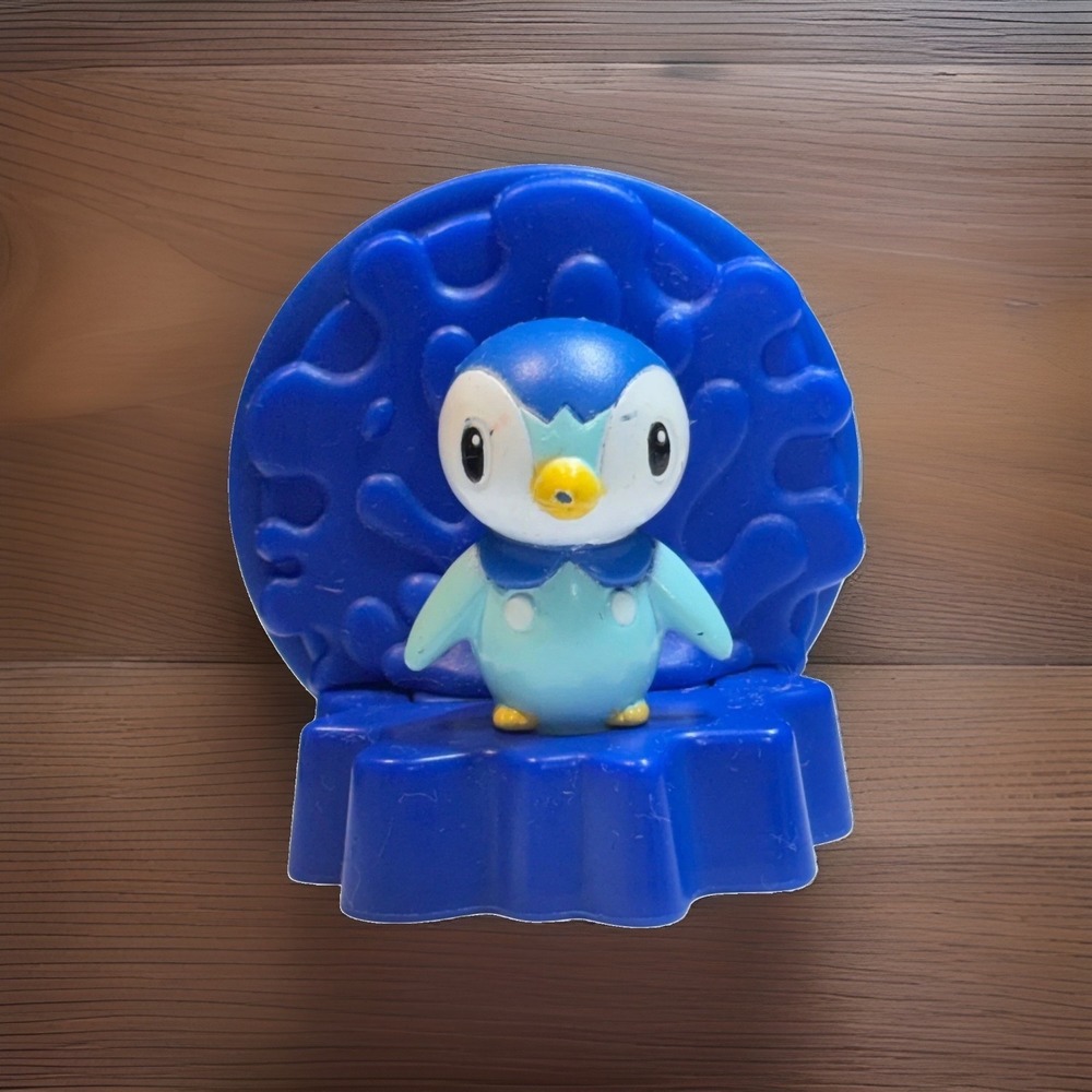Pokemon Burger King Piplup ‎ Figure Kids Toy Plastic 2008 Collectible